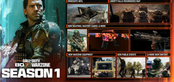 CoD: Black Ops 7 And Warzone Season 1 Reloaded Release Date And Details