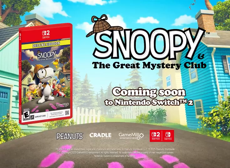 Snoopy & The Great Mystery Club – Official Nintendo Switch 2 Announcement Trailer
